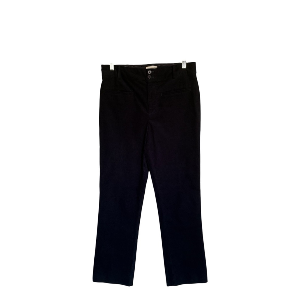 The Essential Collection By Anthropologie Size 4 Navy Corduroy Pants Minimalist